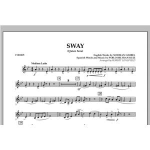 Sway (quien Sera) Dl - F Horn