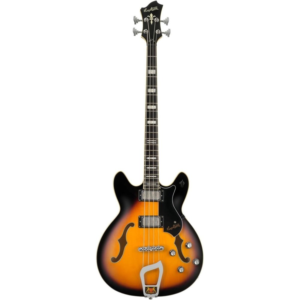 Hagstrom Viking Bass TSB is an electric bass guitar model that combines classic design with modern features. It features a semi-