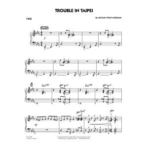 Trouble In Taipei - Piano