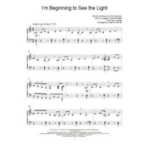 I'm Beginning To See The Light