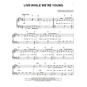 Live While We're Young