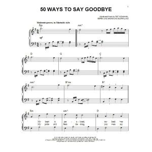 50 Ways To Say Goodbye