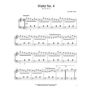 Waltz No. 4, Op. 34, No. 3