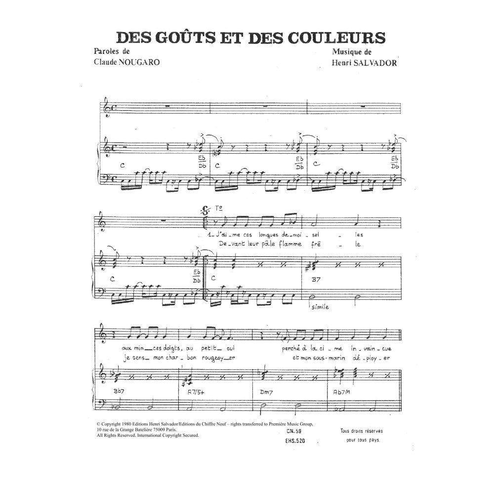 Gouts Et Des Couleurs