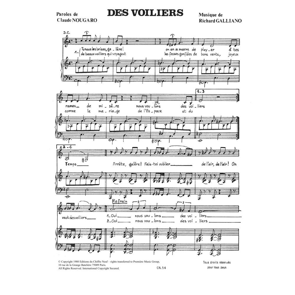 Des Voiliers