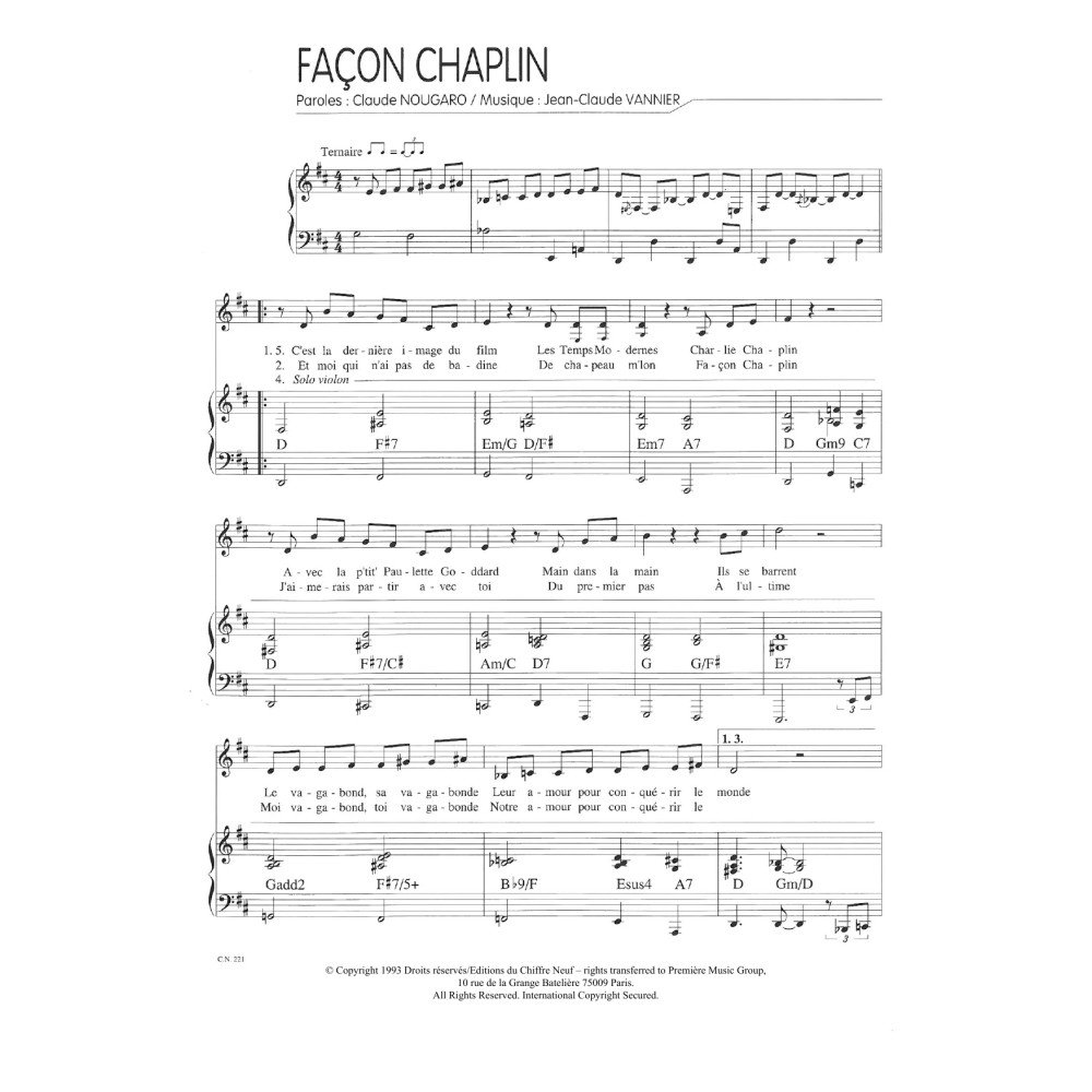 Facon Chaplin