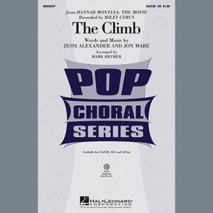 The Climb (from Hannah Montana: The Movie) (arr. Mark Brymer)