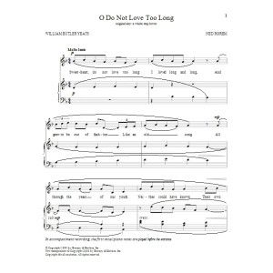 O Do Not Love Too Long