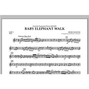 Baby Elephant Walk - Pt.1 - Oboe