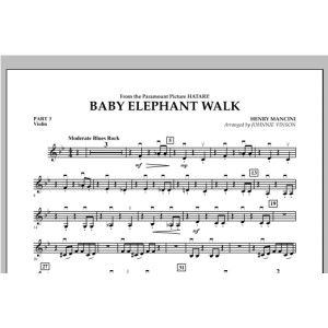 Baby Elephant Walk - Pt.3 - Violin