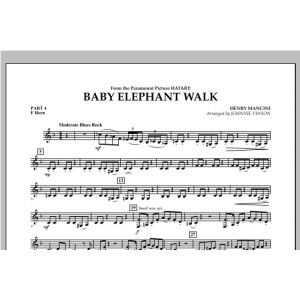 Baby Elephant Walk - Pt.4 - F Horn