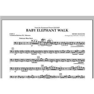 Baby Elephant Walk - Pt.4 - Trombone/Bar. B.C./Bsn.