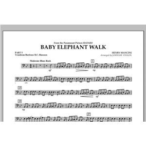 Baby Elephant Walk - Pt.5 - Trombone/Bar. B.C./Bsn.