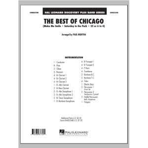 The Best Of Chicago - Conductor Score (Full Score)