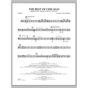 The Best Of Chicago - Timpani