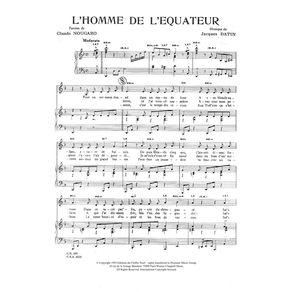 Homme De L'equateur