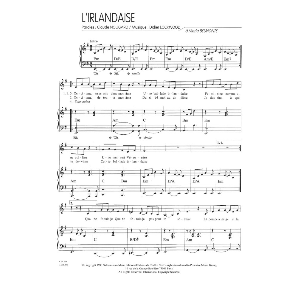 L'Irlandaise