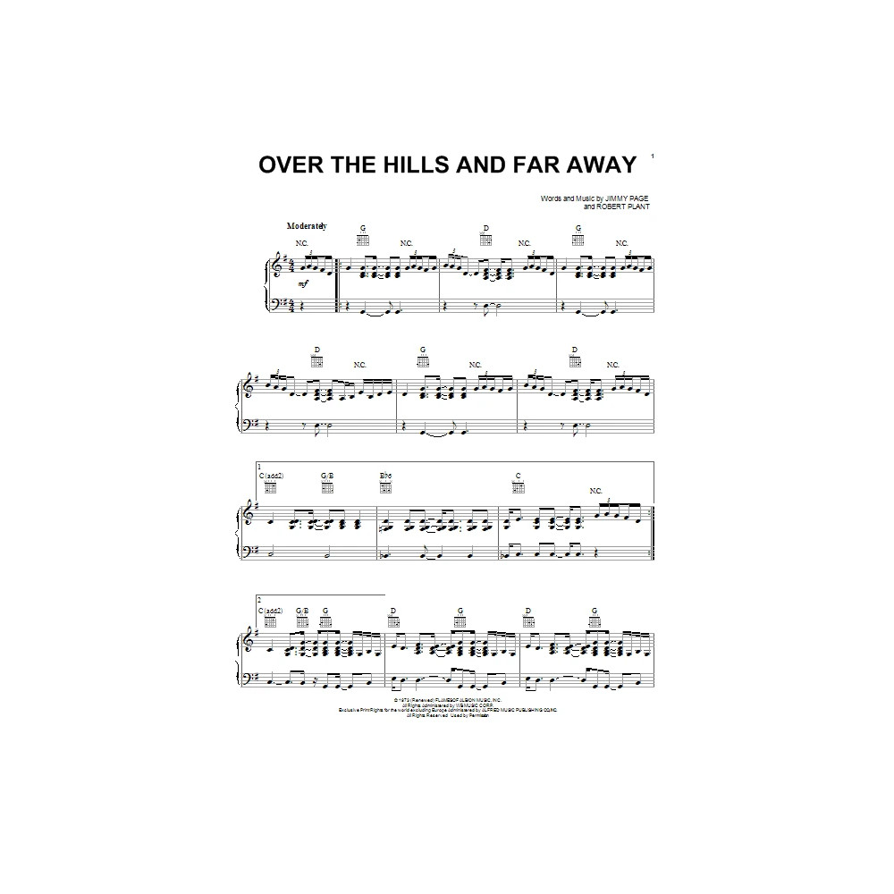 Over The Hills And Far Away