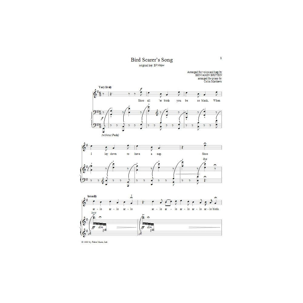 Bird Scarer's Song