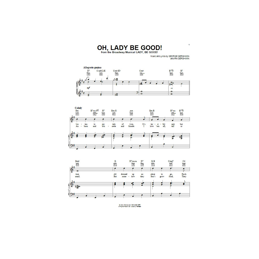 Oh, Lady Be Good!