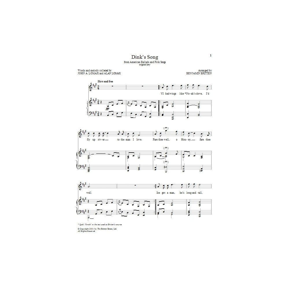 Dink's Song