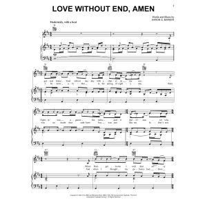 Love Without End, Amen