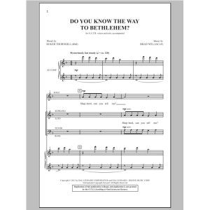 Do You Know The Way To Bethlehem?