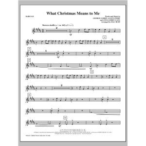 What Christmas Means to Me - Bari Sax