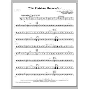 What Christmas Means to Me - Schlagzeug