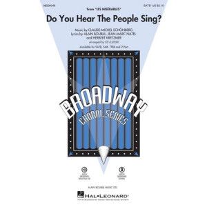 Do You Hear The People Sing? (from Les Miserables) (arr. Ed Lojeski) - Bb Trumpet 1