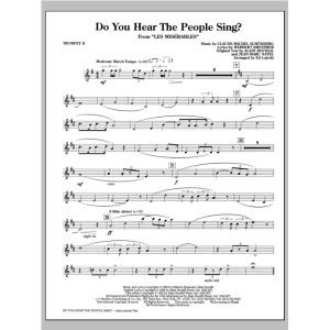 Do You Hear The People Sing? (from Les Miserables) (arr. Ed Lojeski) - Bb Trumpet 2