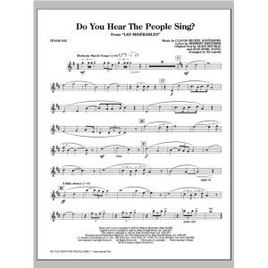 Do You Hear The People Sing? (from Les Miserables) (arr. Ed Lojeski) - Tenor Saxophone