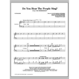 Do You Hear The People Sing? (from Les Miserables) (arr. Ed Lojeski) - Synthesizer