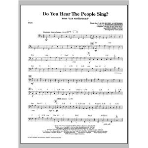 Do You Hear The People Sing? (from Les Miserables) (arr. Ed Lojeski) - Bass