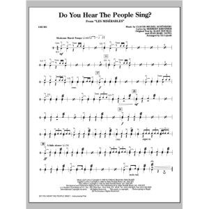 Do You Hear The People Sing? (from Les Miserables) (arr. Ed Lojeski) - Drums