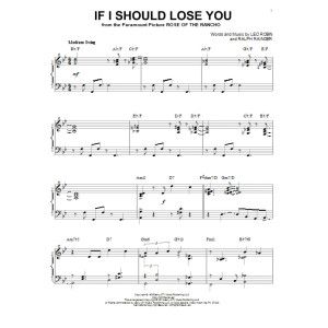 If I Should Lose You (arr. Brent Edstrom)