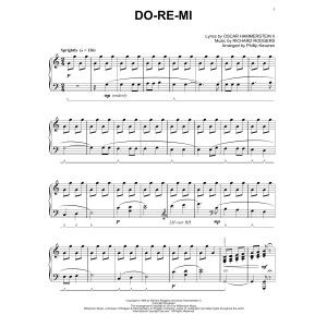 Do-Re-Mi (aus The Sound Of Music) (arr. Phillip Keveren)