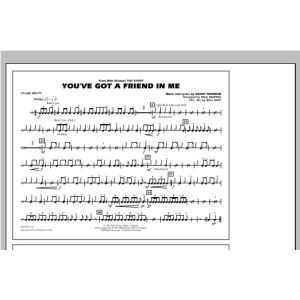 You've Got a Friend in Me (from Toy Story 2) (arr. Paul Murtha) - Snare Drum
