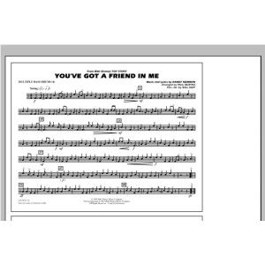 You''ve Got a Friend in Me (aus Toy Story 2) (arr. Paul Murtha) - Multiple Bass Drums