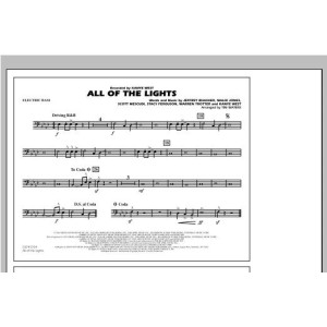 All Of The Lights - Electric Bass