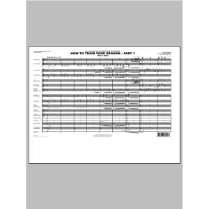 How To Train Your Dragon Part 1 - Conductor Score (Full Score)