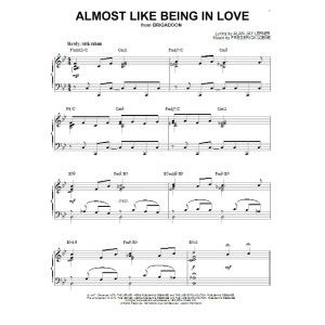 Almost Like Being In Love [Jazz version] (arr. Brent Edstrom)