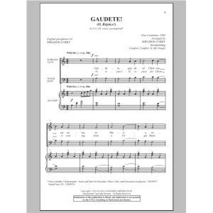 Gaudete! (O, Rejoice!)
