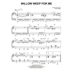 Willow Weep For Me [Jazz version] (arr. Brent Edstrom)