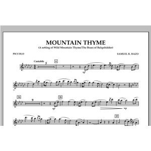 Mountain Thyme - Piccolo