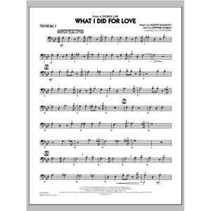 What I Did For Love - Trombone 3