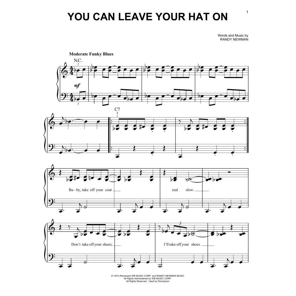 You Can Leave Your Hat On