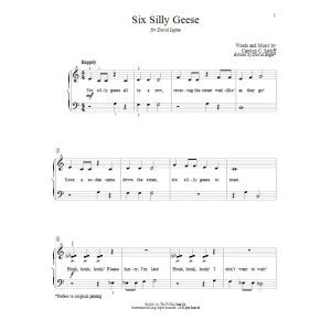 Six Silly Geese