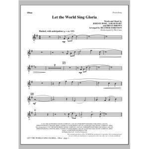 Let The World Sing Gloria - Oboe