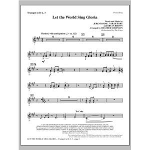 Let The World Sing Gloria - Bb Trumpet 2,3